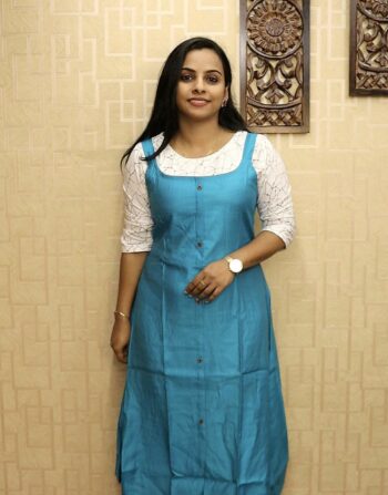 Casual Romper Set (Blue)