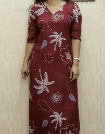 Rayon Cord Set (Meroon)