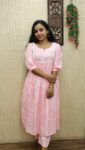 Rayon Cotton Cord Set (Baby Pink)