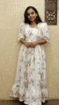 Offwhite Printed Long Frock