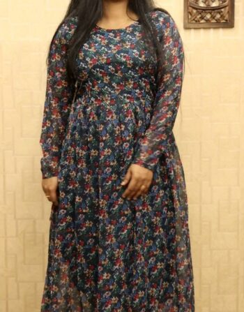 Georgette Full Sleeve Frock
