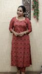 Ajrak Cotton Cord Set (Red)