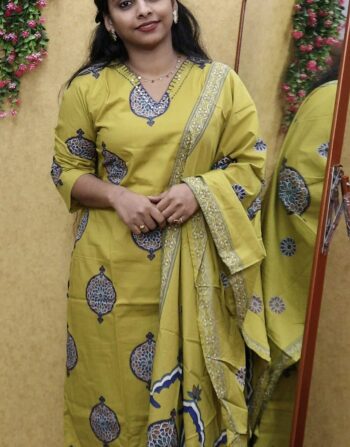 Dabu Cotton Full Set (Lemon Yellow)