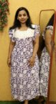 Ruffle Sleeve Frock Nighty