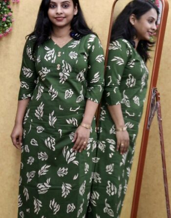Dabu Cotton Cord Set (Green)