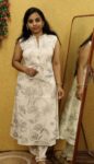 Khadi Cotton Aline Cord Set (Print 3)