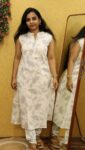 Khadi Cotton Aline Cord Set (Print 1)