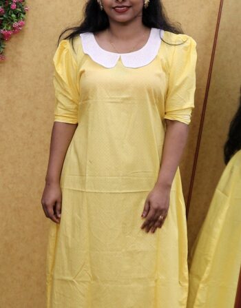 Peter Pan Collar Frock Nighty